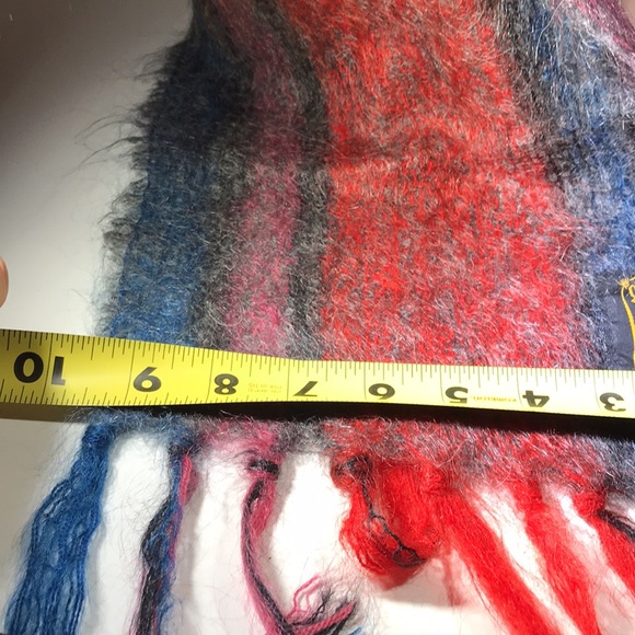 Vintage 80’s Queen of Scots mohair scarf 62” - Picture 5 of 5